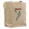 Lacrosse Reusable Cotton Grocery Bag - Single (Personalized)