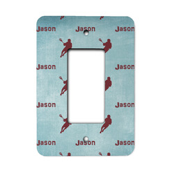 Lacrosse Rocker Style Light Switch Cover (Personalized)