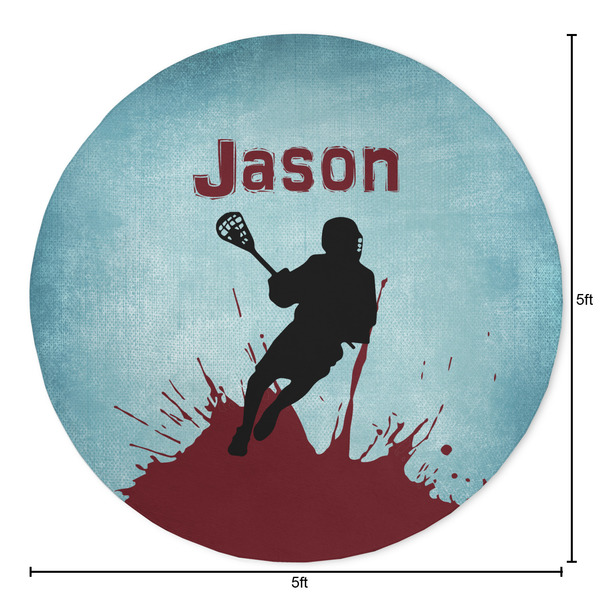 Lacrosse Round Area Rug - Size