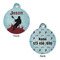 Lacrosse Round Pet ID Tag - Large - Approval