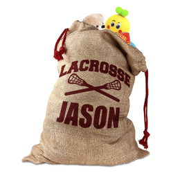 Lacrosse Santa Sack (Personalized)