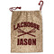 Lacrosse Santa Bag - Front
