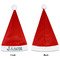 Lacrosse Santa Hats - Front and Back (Single Print) APPROVAL
