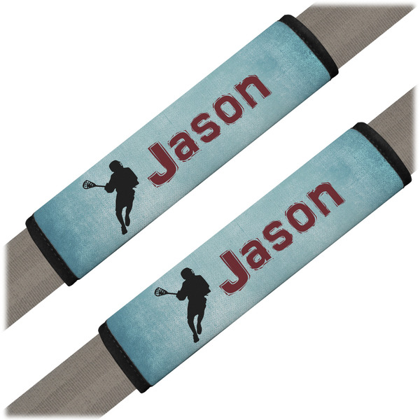 Custom Lacrosse Seat Belt Covers (Set of 2) (Personalized)