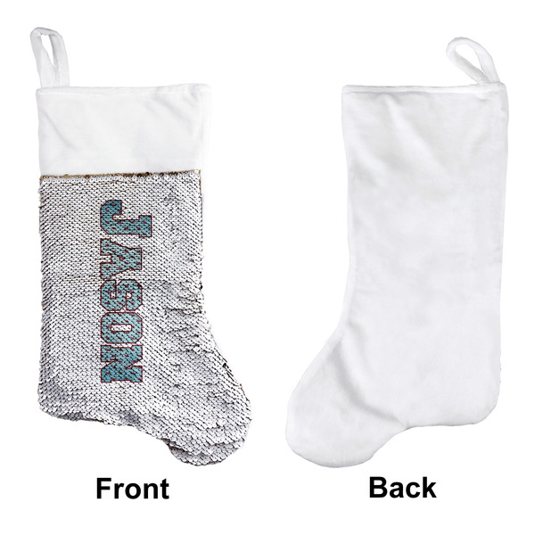 Lacrosse Sequin Stocking - Approval