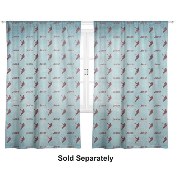 Lacrosse Sheer Curtains Double