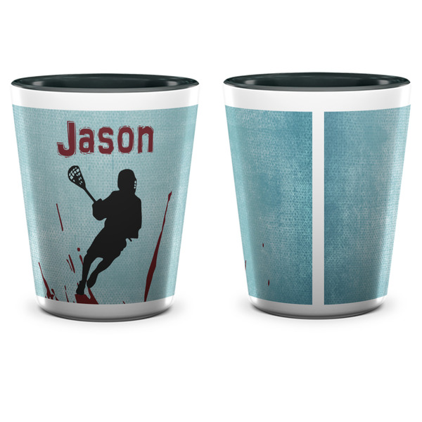 Lacrosse Shot Glass - Two Tone - APPROVAL