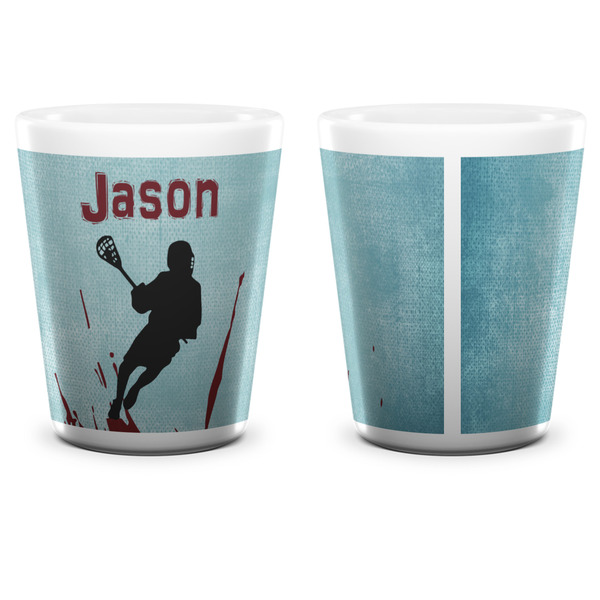 Lacrosse Shot Glass - White - APPROVAL