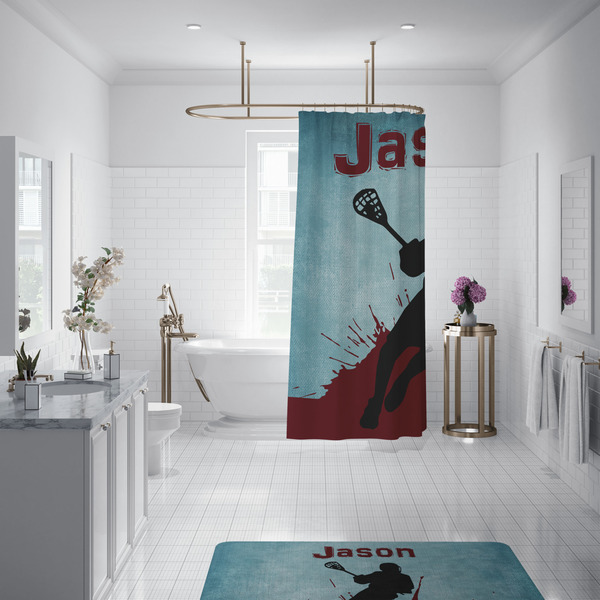 Lacrosse Shower Curtain - 70"x83"