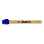 Lacrosse Silicone Brush - Blue (Personalized)