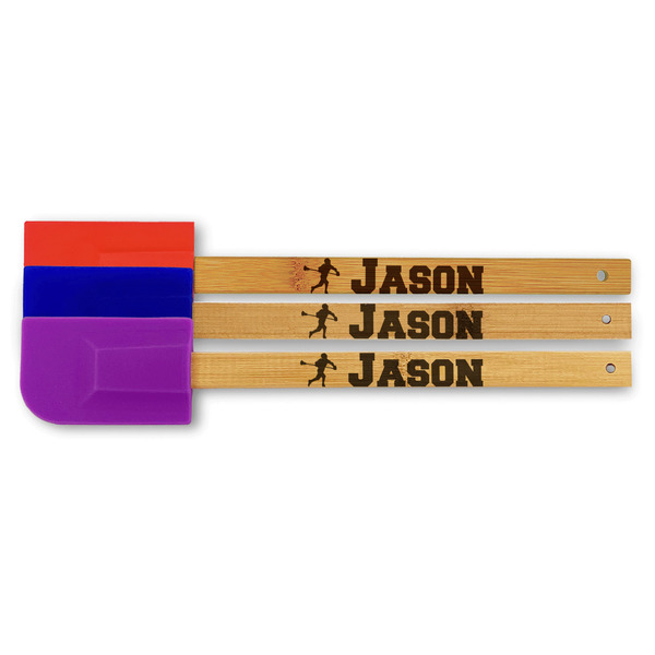 Custom Lacrosse Silicone Spatula (Personalized)