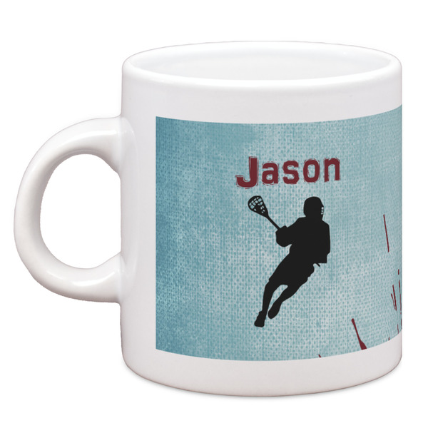 Custom Lacrosse Espresso Cup (Personalized)