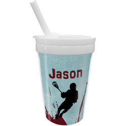 Lacrosse Sippy Cup with Straw (Personalized)