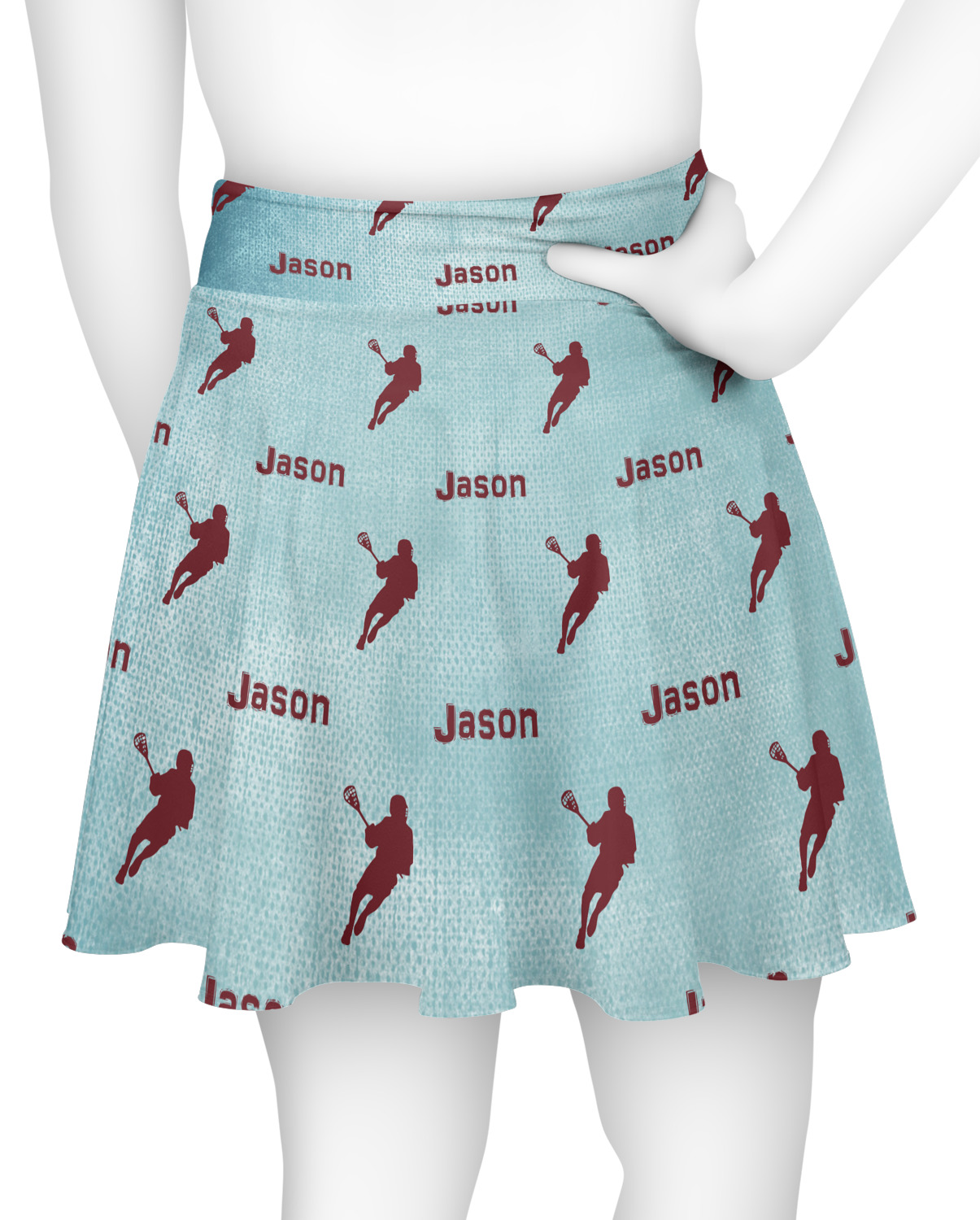 Lacrosse Skater Skirt Large (Personalized) YouCustomizeIt
