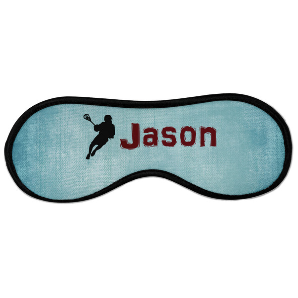 Custom Lacrosse Sleeping Eye Masks - Large (Personalized)