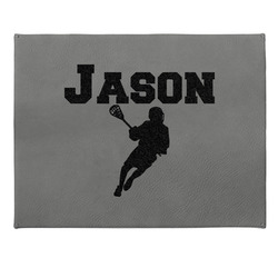 Lacrosse Small Gift Box w/ Engraved Leather Lid (Personalized)