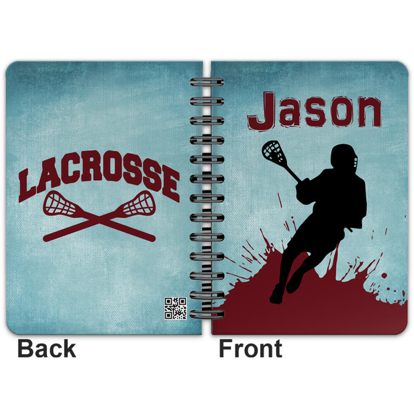 Lacrosse Spiral Journal 5 x 7 - Apvl