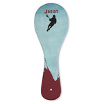 Lacrosse Ceramic Spoon Rest (Personalized)