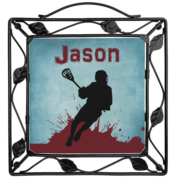 Custom Lacrosse Square Trivet (Personalized)