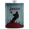 Lacrosse Stainless Steel Flask (Personalized)
