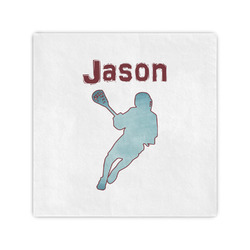 Lacrosse Cocktail Napkins (Personalized)