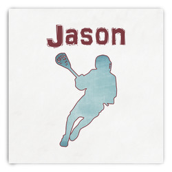 Lacrosse Paper Dinner Napkins (Personalized)