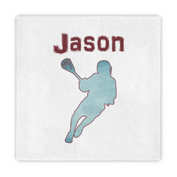 Lacrosse Decorative Paper Napkins (Personalized)