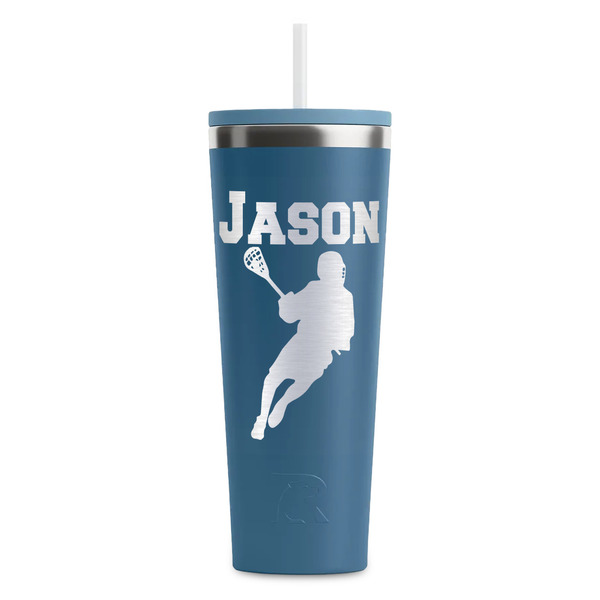 Custom Lacrosse RTIC Everyday Tumbler with Straw - 28oz (Personalized)