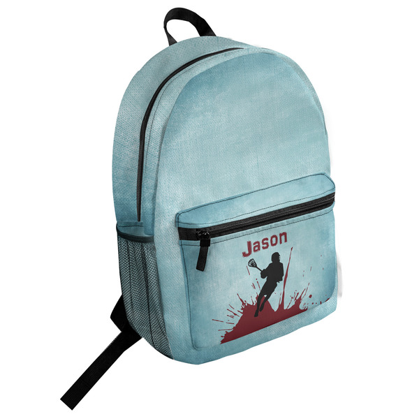 Custom Lacrosse Student Backpack (Personalized)