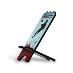 Lacrosse Stylized Cell Phone Stand - Large (Personalized)