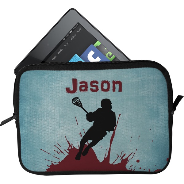 Custom Lacrosse Tablet Case / Sleeve - Small (Personalized)