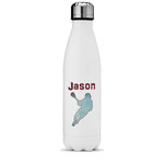 Lacrosse Water Bottle - 17 oz. - Stainless Steel - Full Color Printing (Personalized)