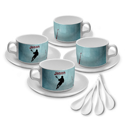 Lacrosse Tea Cup - Set of 4 (Personalized)