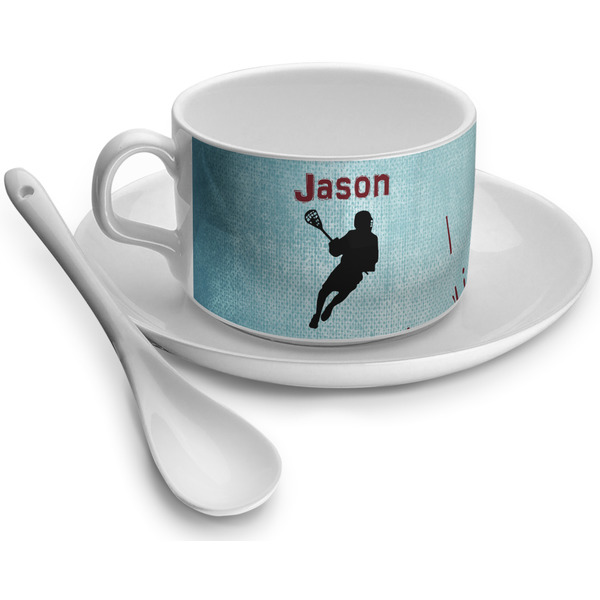 Custom Lacrosse Tea Cup - Single (Personalized)