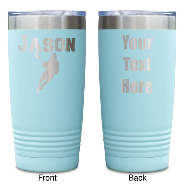 Lacrosse Teal Polar Camel Tumbler - 20oz -Double Sided - Approval