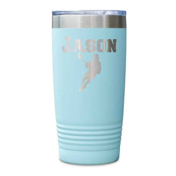 Lacrosse Teal Polar Camel Tumbler - 20oz - Single Sided - Approval