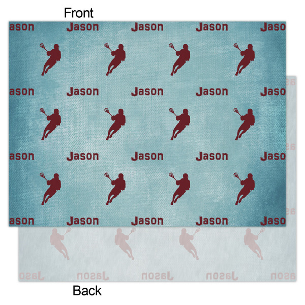 Lacrosse Tissue Paper - Heavyweight - Large - Front & Back