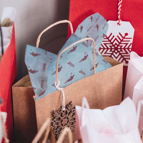 Lacrosse Tissue Paper - In Gift Bag