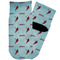 Lacrosse Toddler Ankle Socks - Single Pair - Front and Back