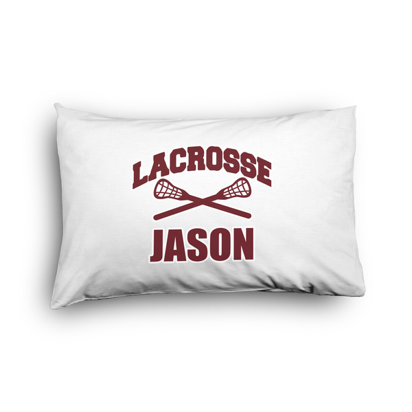 Custom Lacrosse Pillow Case - Toddler - Graphic (Personalized)