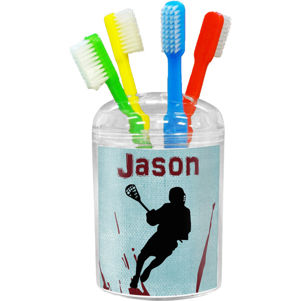 Custom Lacrosse Toothbrush Holder (Personalized)