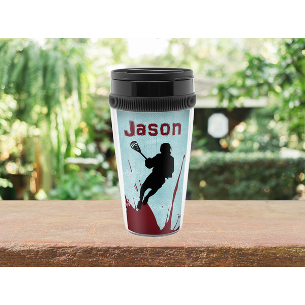 Lacrosse Travel Mug Lifestyle (Personalized)