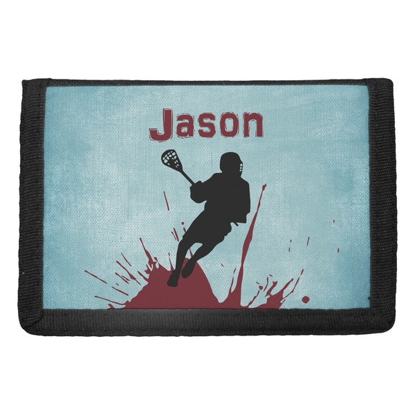 Custom Lacrosse Trifold Wallet (Personalized)