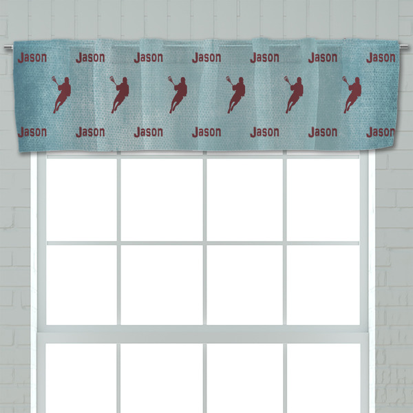 Lacrosse Valance - Closeup on window