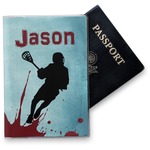 Lacrosse Vinyl Passport Holder (Personalized)