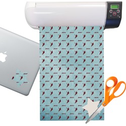 Lacrosse Sticker Vinyl Sheet (Permanent)