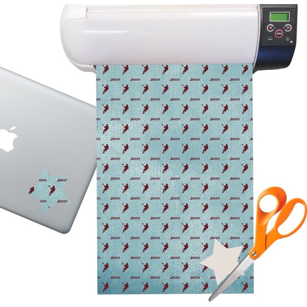 Custom Lacrosse Sticker Vinyl Sheet (Permanent)