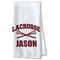 Lacrosse Kitchen Towel - Waffle Weave - Partial Print (Personalized)