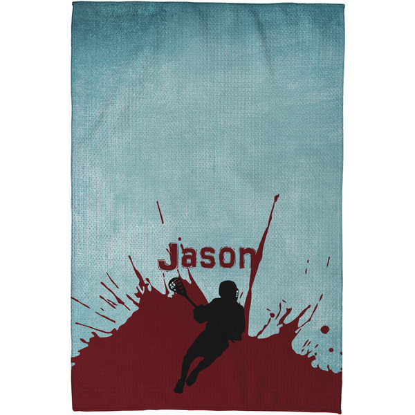 Lacrosse Waffle Weave Towel - Full Color Print - Approval Image