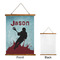 Lacrosse Wall Hanging Tapestry - Portrait - APPROVAL